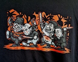 Where The Wild Things Are Horror T-Shirt XL Freddy Leatherface Jason Myers - £11.28 GBP