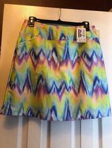 NWT Ladies B SKINZ GOOD VIBES Golf Tennis Pull on Knit Skort - M & L     image 2