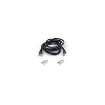 Belkin A3L791-08-BLK-S 8FT CAT5E Black Snagless RJ45 M/M Patch Cable - $20.43