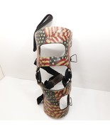 Townsend Custom USA Flag Carbon Fiber Hinged Knee Brace Size XL Right Knee - $53.99