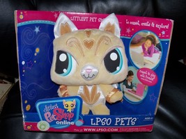 Littlest Pet Shop Lpso Virtual Online Pets Golden Kitty NEW - £23.80 GBP