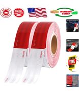 DOT-C2 Waterproof Reflective Safety Tape - 2&#39;&#39; x 200&#39; for Trailers and T... - $737.21 MXN