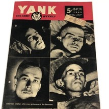 May 1945 Yank Magazine American POWs in Germany Limburg plus Ernie Pile ... - $15.80
