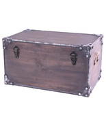 12.75 x 14.25 x 23.5 in. Distressed Wooden Vintage Industrial Style Deco... - $219.82