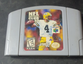 NFL Quarterback Club 99 (Nintendo 64, 1998) Tested Cleaned Brett Favre Retro - £23.87 GBP