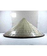 3 x Vietnamese Asian Oriental Palm Leaves HatNatural materials UV protec... - $672.20 MXN