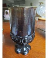 Franciscan Glass  Madeira TIFFIN 11 Smoke Brown Pedestal water goblets - €80,17 EUR