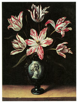 16x20&quot;Decoration Poster Room design art.Victorian flower vase painting.6633 - $18.81