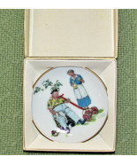 VINTAGE NORMAN ROCKWELL MINI PLATE COLLECTION COOL AID SUMMER 1984 540 B... - £8.63 GBP