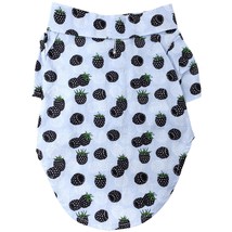 Blackberries Blue 100% Cotton Hawaiian Camp Shirt Sizes XXS-2XL - €12,78 EUR