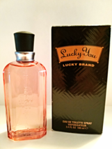 New Lucky You Brand For Women EAU DE Toilette Spray Perfume 3.4 Oz Large Bottle - £27.45 GBP