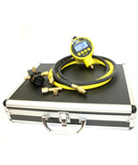HVAC Single Digital Manifolds Refrigeration AC Vacuum Gauge Meter Kit - $121.54