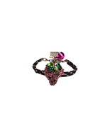 LISA C BIJOUX Womens Berry Knockoff Bracelet  Swarovski Crystal Food &amp; D... - £53.69 GBP