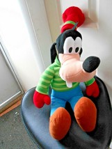 Disney Large Plush Pluto Doll Stuffed Animal Toy 21 in T Huge  - £14.81 GBP