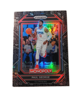 2022-23 Panini Prizm Monopoly Black Icons Paul George Card #38 CLIPPERS ... - £3.06 GBP