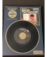 Elvis Presley Limited Collector’s Edition  Single Plaque - Blue Christma... - $17.50