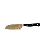 Santoku Chef&#39;s Knife Wide Blade Stainless Steel Black Bakelite Handle 9&quot;... - $20.99