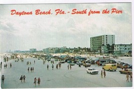Florida Postcard Daytona Beach South From The Pier - £2.37 GBP