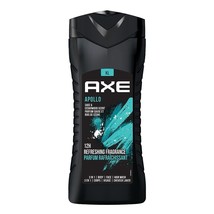Axe Apollo 3 In 1 Body, Face &amp; Hair Wash For Men, Cedarwood Fragrance, 4... - £22.34 GBP