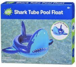 3C4G Shark Tube Pool Float, 42&quot; Diameter, 3.5 Feet Round When Inflated, Age 6+ - $18.95