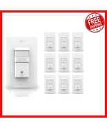 Metal Push Button Motion Sensor Light Switch - 4-Pack, Neutral Wire Requ... - $1,084.91 MXN