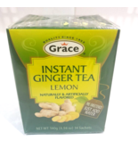 Grace Instant Ginger  Lemon Tea  (14 Sachets) - £11.02 GBP