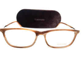 New Tom Ford TF 5398 062 55mm Brown Rectangular Men&#39;s Eyeglasses Frame - £150.10 GBP