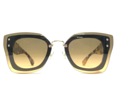 Miu Miu Sunglasses SMU 04B NAI-0A3 Tortoise Square Frames with Brown Lenses - £98.86 GBP