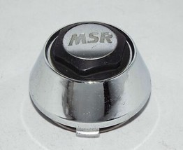 MSR Alloy Wheels Small Pop-on Style Center Cap 2 11/16&quot; Diameter No P/N - £7.76 GBP