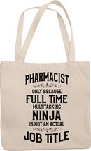 Make Your Mark Design Cool Pharmacist Reusable Tote Bag for Doctor or Health Car - £17.41 GBP