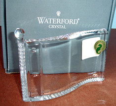 Waterford Golf Pin Flag Paperweight Curved Engravable Made in Ireland New - $89.90