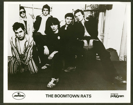 Boomtown Rats 1978 Mercury B&amp;W Promo Photo Tonic For The Troops - £11.93 GBP