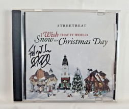 CD Streetbeat I Wish That It Would Snow On Christmas Day 2001 AUTOGRAPHE... - £31.82 GBP