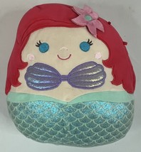 Squishmallows 10&quot; Disney Ariel Little Mermaid Stuffed Animal Plush Toy 2021 - £8.29 GBP