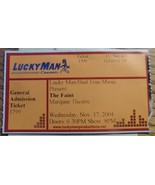 The Faint 2004 Wet From Birth Tour Ticket Stub Marquee Theatre Indie Roc... - $6.95