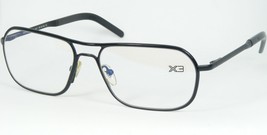 TRIPLE X Stockholm Outline 1-01 col.1 Glänzend Schwarz Brille 55-16-140mm - £61.26 GBP