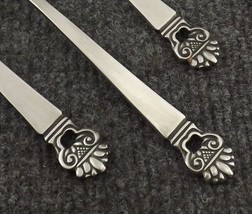National Stainless King Eric Set of 4 Teaspoons  6 1/4" Japan-2 Sets Available - £10.40 GBP