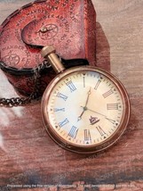 Antique Pocket Watch | Brass Pocket Watch | Personalized Gift | Gift for Dad - $27.94