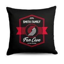 NBA Portland Trail Blazers Dominion Personalized Throw Pillow 18×18 Inches - $57.48 CAD