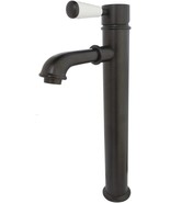 Kingston Brass KS721DPL Paris 1.2 GPM Vessel 1 Hole Faucet, Oil Rubbed B... - £97.15 GBP