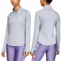 new Under Armour Ladies L/large Speed Stride 1/2 Zip Training/golf Top P... - £19.77 GBP