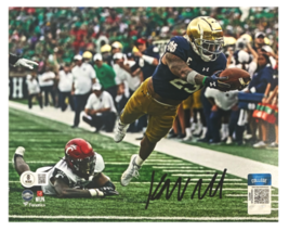 Kyren Williams Autographed Notre Dame &#39;Diving TD&#39; 8 x 10&quot; Photograph Bec... - $70.00