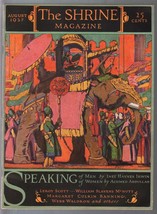 Shrine 8/1927-elephant cover-C.B. Falls-pulp fiction-C.D. Williams-FN/VF - $115.43