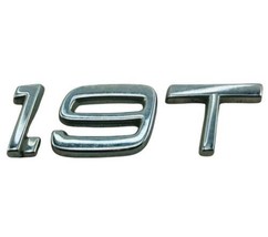 00 01 02 03 04 Volvo S40 1.9T Emblem Letters Symbol Badge Trunk Rear Chrome OEM - £7.79 GBP