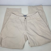 Gander Mountain Guide Series Mens Pants 30/32 Tan Flat Front - £14.20 GBP