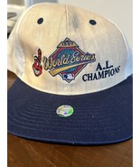 Vintage Cleveland Indians 1997 MLB World Series Snap Back A.L Champs - $17.62 CAD