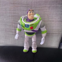 Disney Pixar 7&quot; Buzz Lightyear Toy Action Figure 2017 Toy Story Makes Sounds Euc - £11.71 GBP