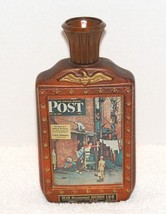 Vintage 1976 The Saturday Evening Post James Beam Boubon Decanter Guc &quot;Empty&quot; - £11.79 GBP