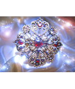 HAUNTED ANTIQUE NECKLACE CORONATION OF THE TWIN THRONES MAGICK HIGHEST L... - $719.99