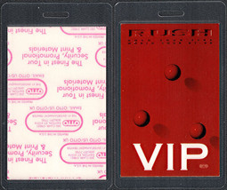 Rush Laminated OTTO VIP Backstage Pass from the 1987/88 Hold Your Fire Tour. - £6.84 GBP